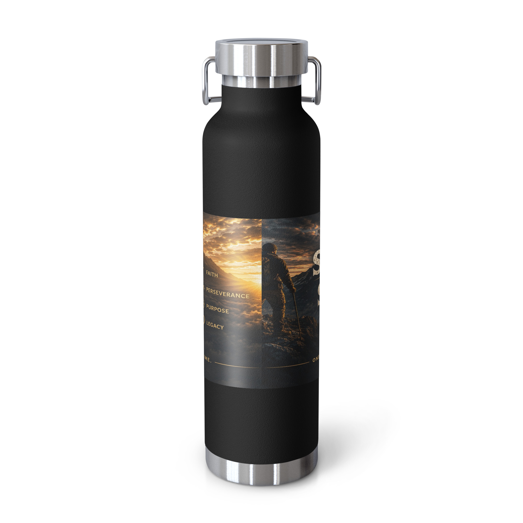 Summit After the Storm™ “Difficult but Doable” Copper Vacuum Insulated Bottle - Image 2