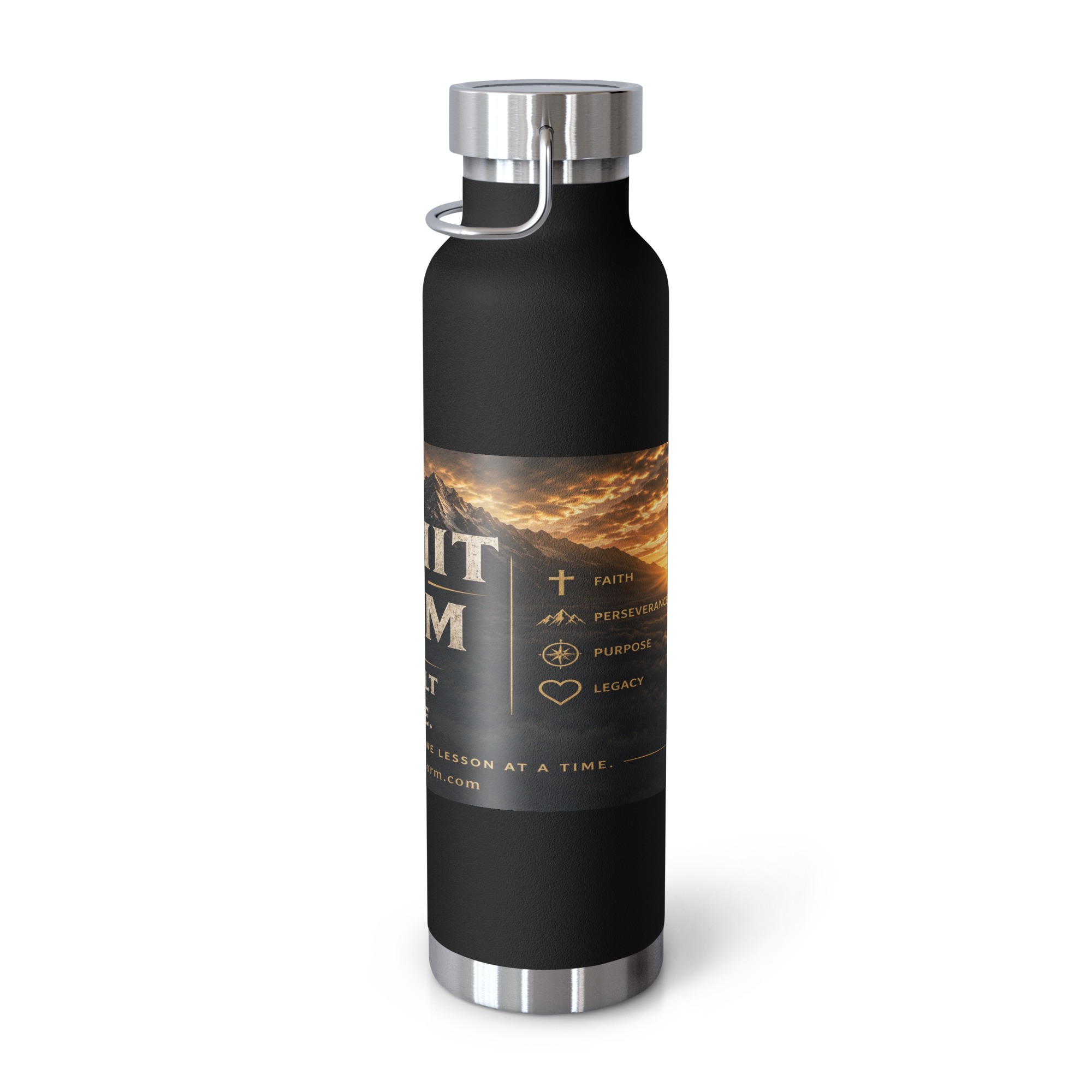 Summit After the Storm™ “Difficult but Doable” Copper Vacuum Insulated Bottle - Image 5