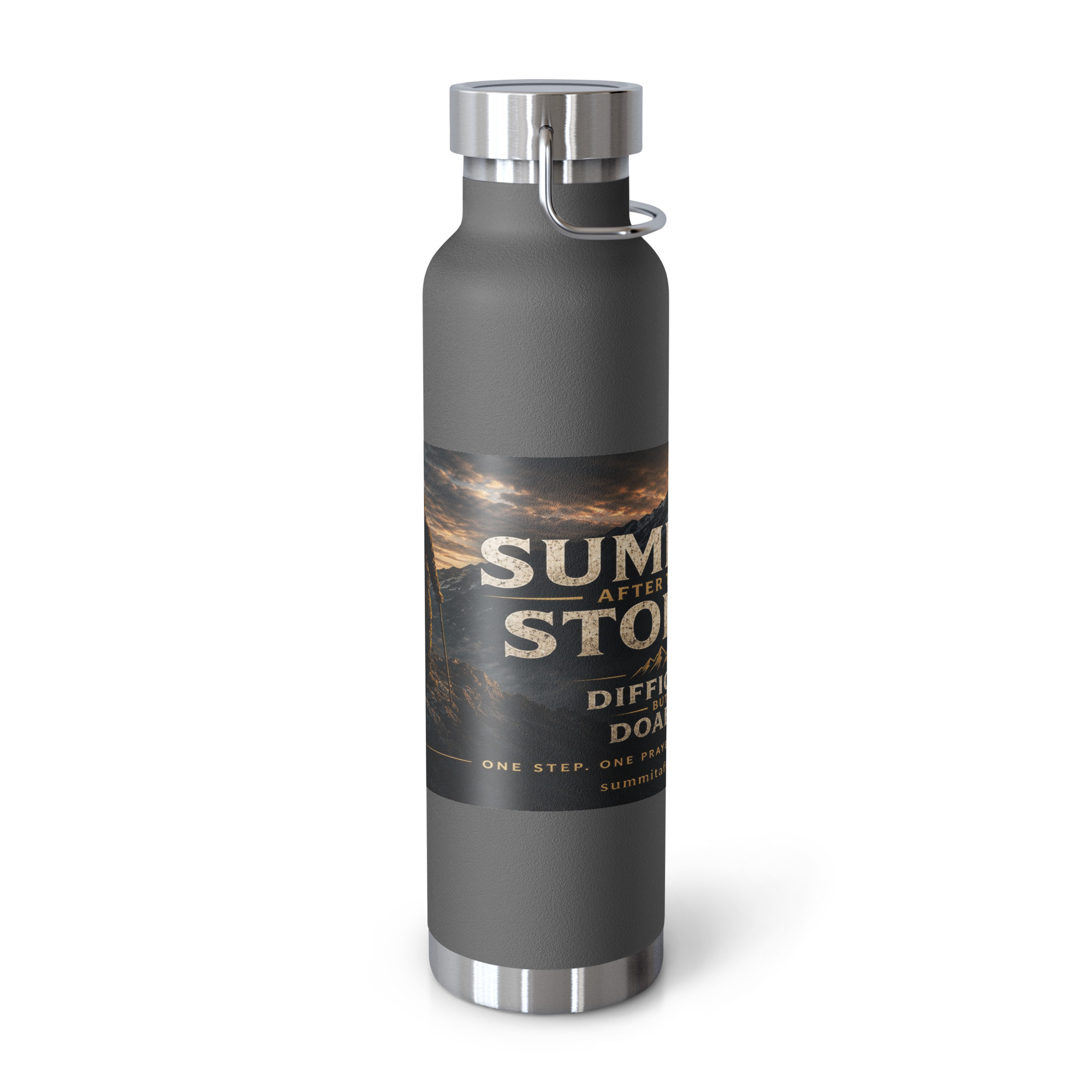 Summit After the Storm™ “Difficult but Doable” Copper Vacuum Insulated Bottle - Image 16
