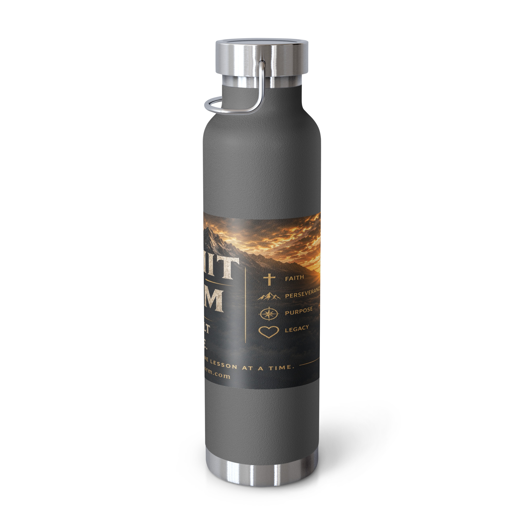 Summit After the Storm™ “Difficult but Doable” Copper Vacuum Insulated Bottle - Image 17