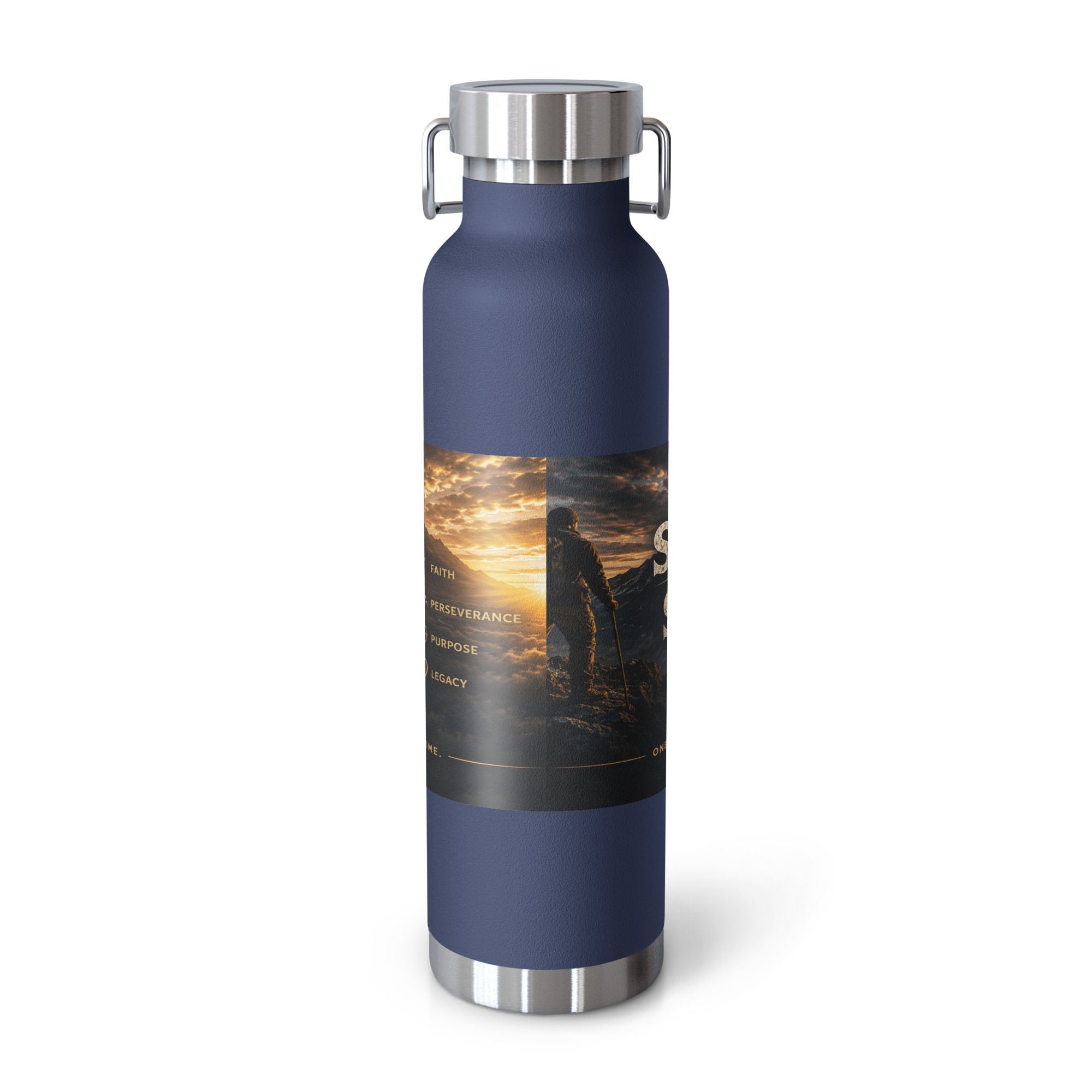 Summit After the Storm™ “Difficult but Doable” Copper Vacuum Insulated Bottle - Image 7