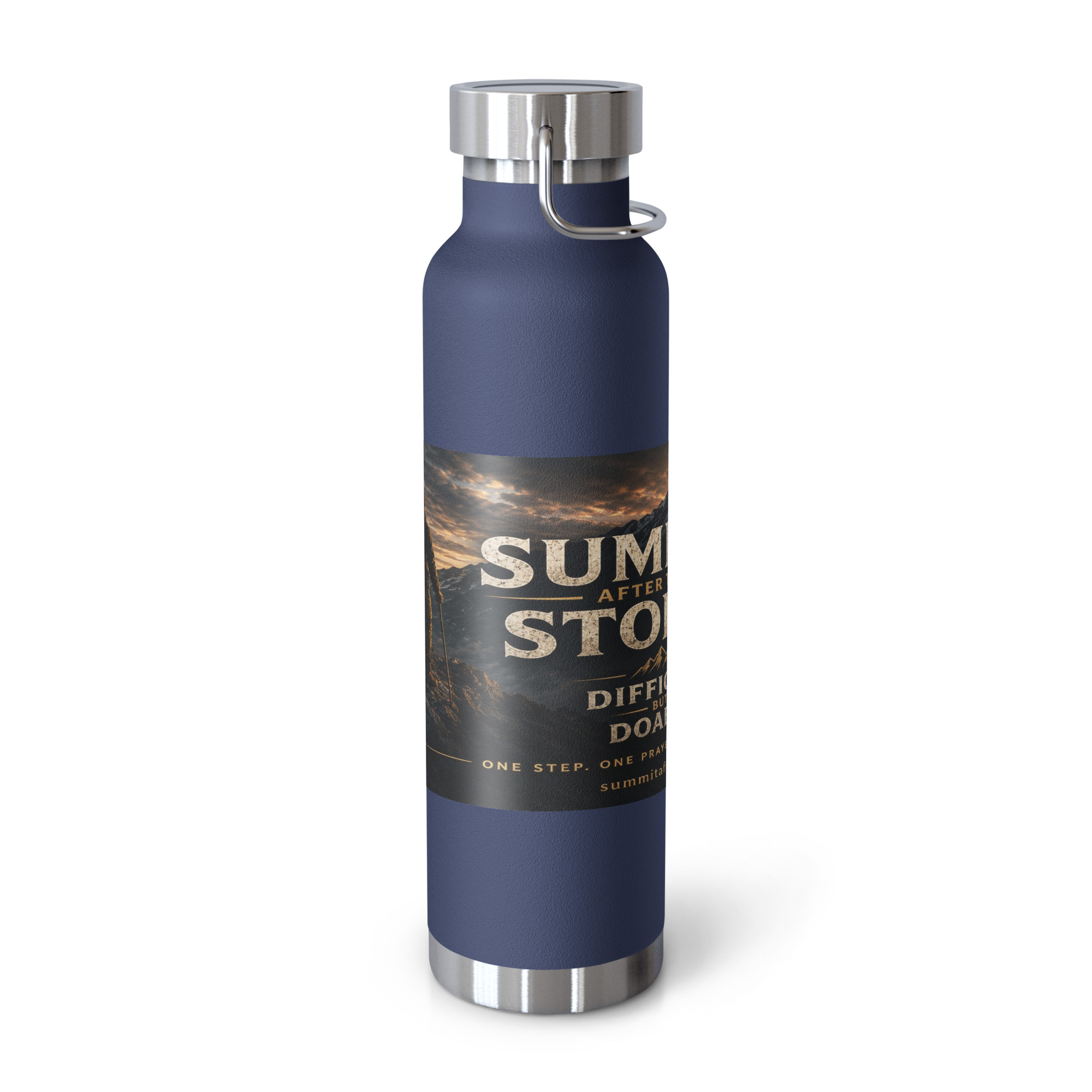 Summit After the Storm™ “Difficult but Doable” Copper Vacuum Insulated Bottle - Image 8