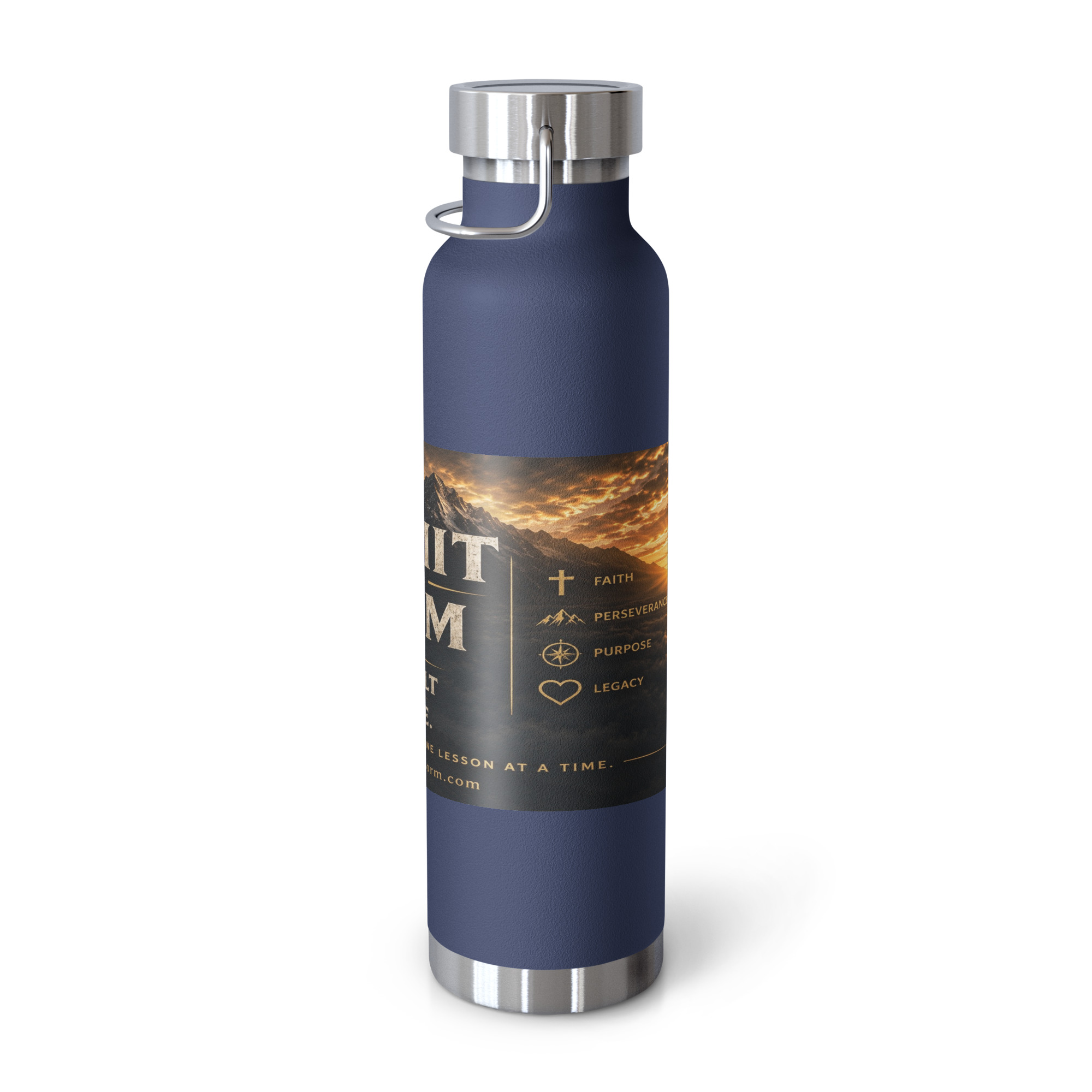 Summit After the Storm™ “Difficult but Doable” Copper Vacuum Insulated Bottle - Image 9