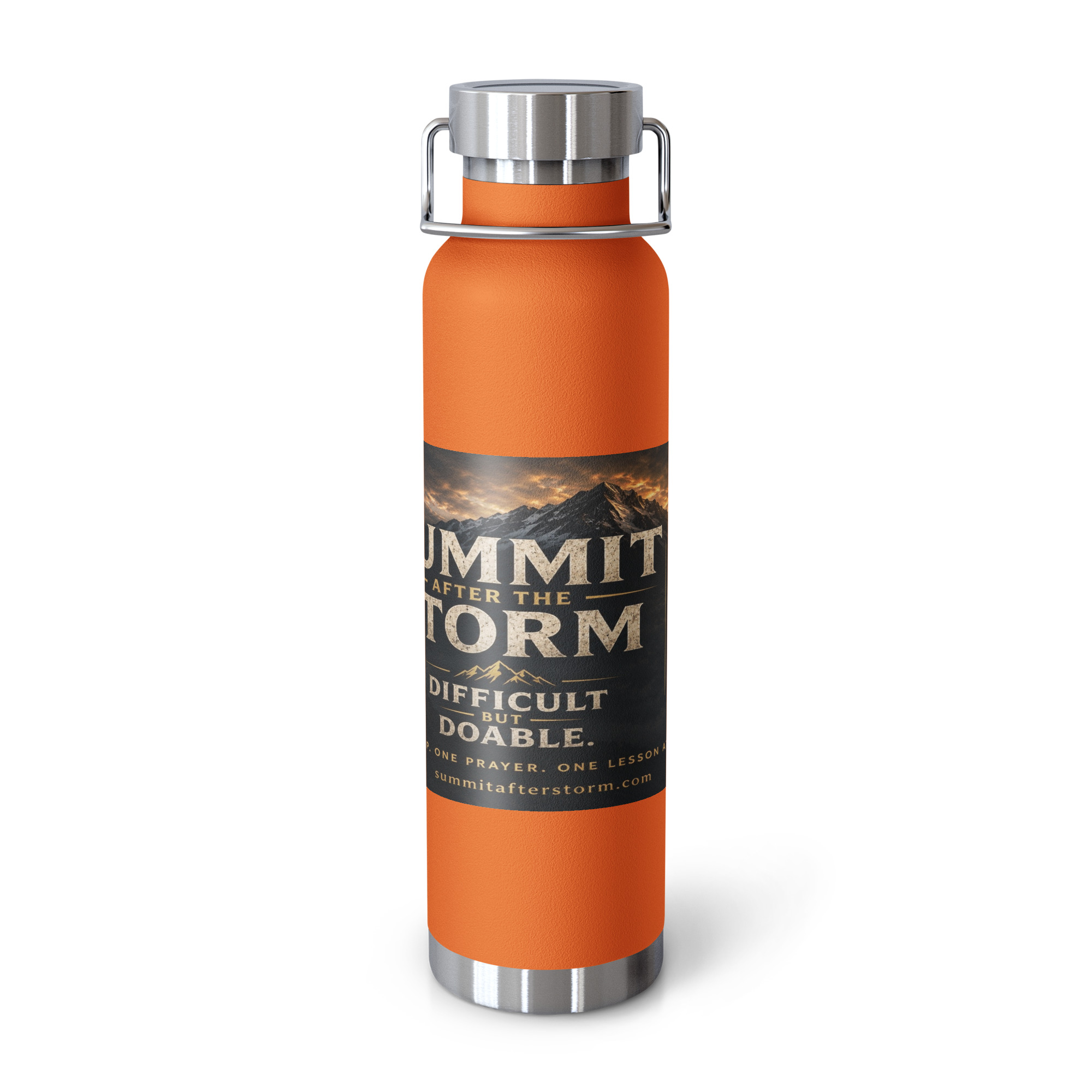 Summit After the Storm™ “Difficult but Doable” Copper Vacuum Insulated Bottle - Image 18