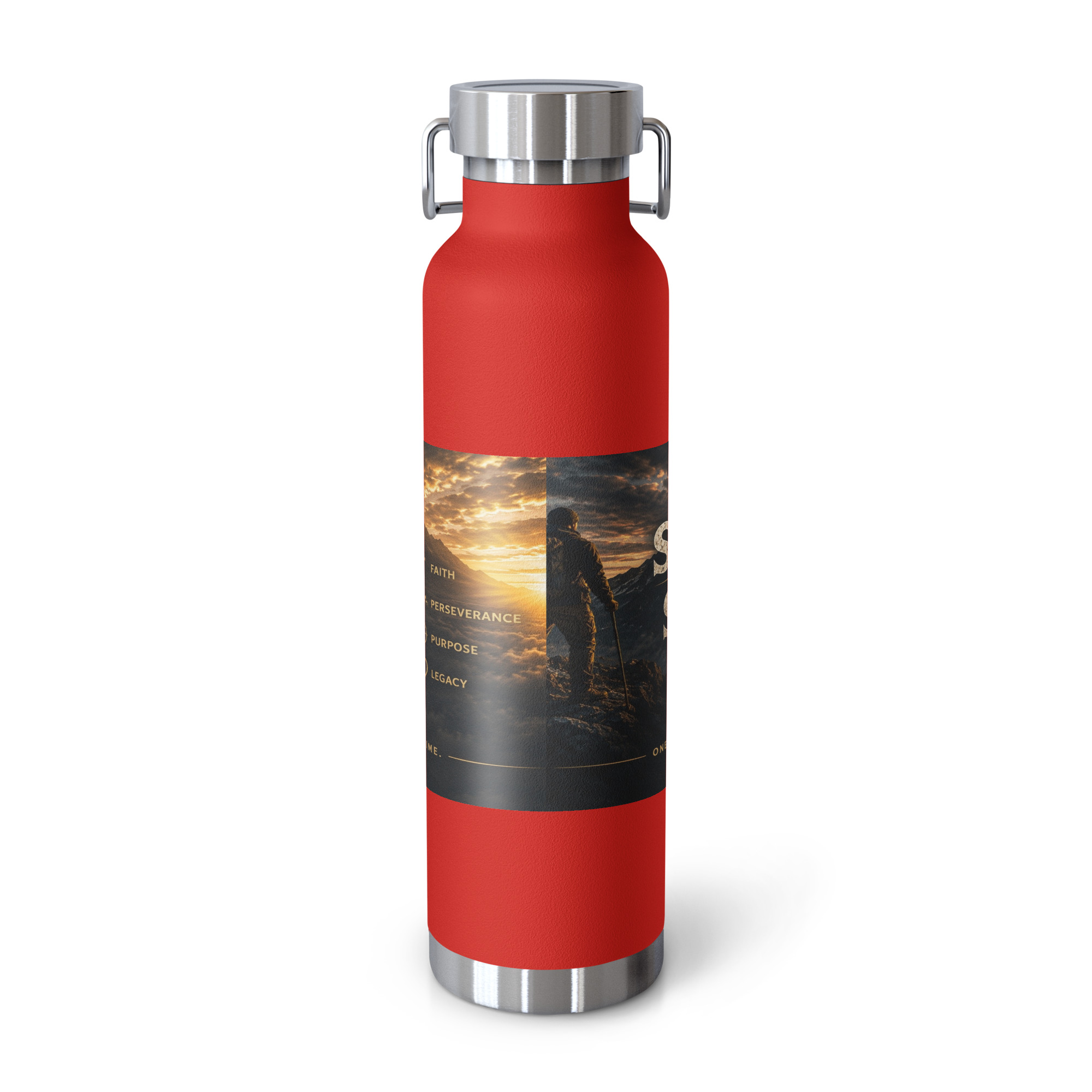 Summit After the Storm™ “Difficult but Doable” Copper Vacuum Insulated Bottle - Image 11
