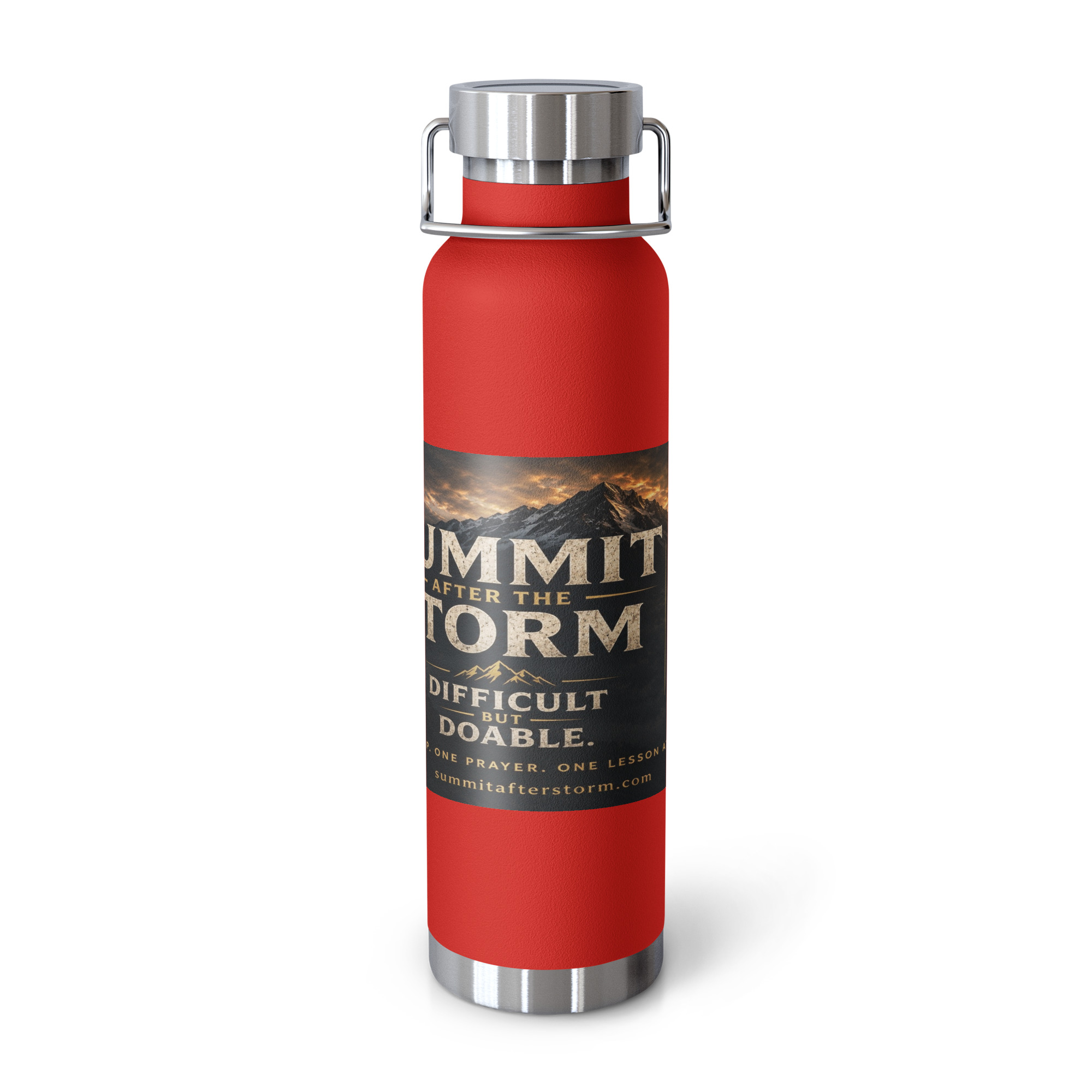 Summit After the Storm™ “Difficult but Doable” Copper Vacuum Insulated Bottle - Image 10