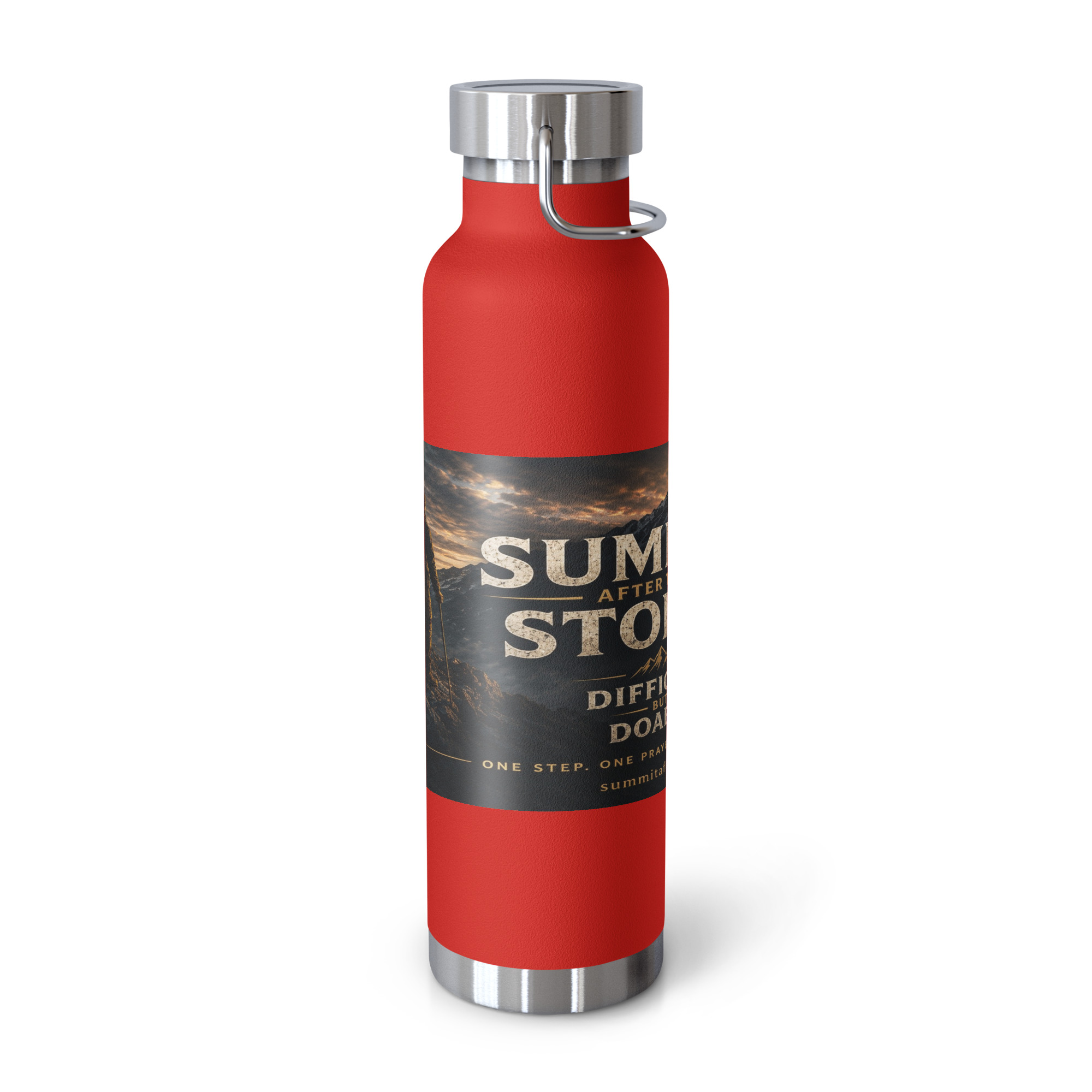 Summit After the Storm™ “Difficult but Doable” Copper Vacuum Insulated Bottle - Image 12