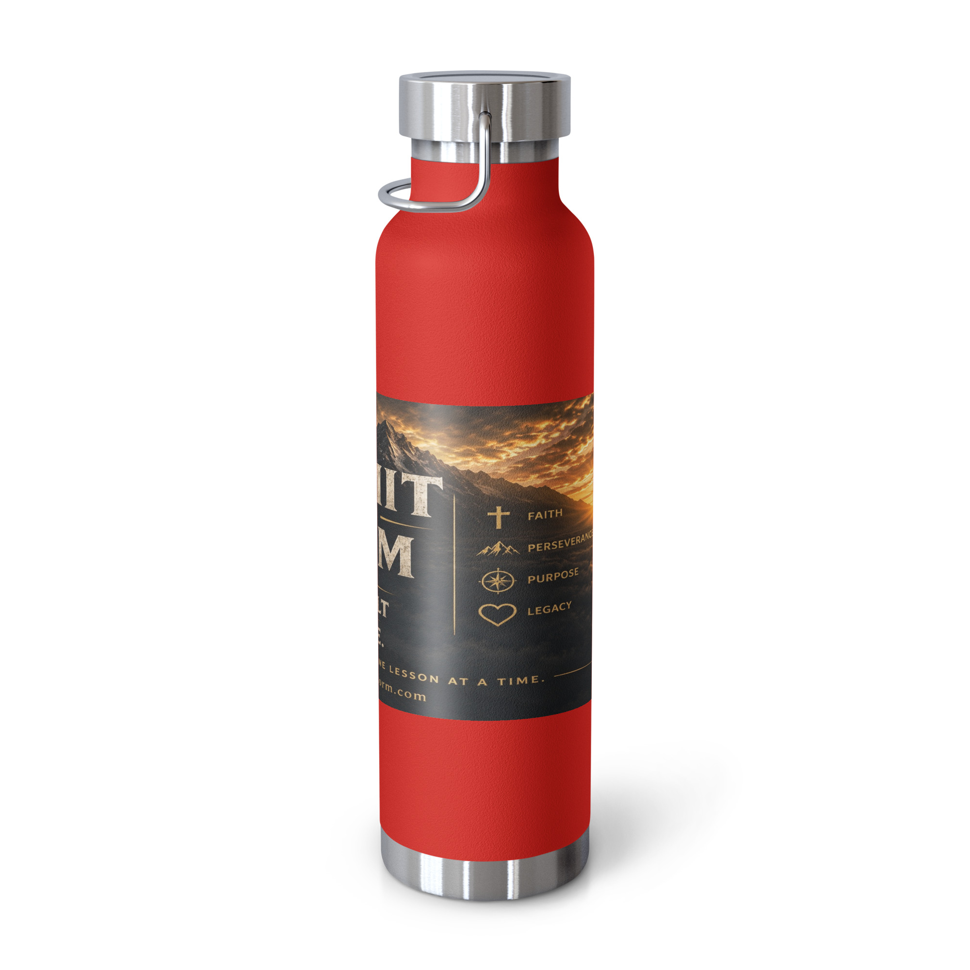 Summit After the Storm™ “Difficult but Doable” Copper Vacuum Insulated Bottle - Image 13